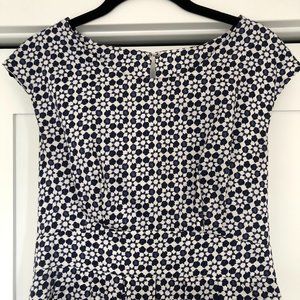Joules Summer Blue and White Dress